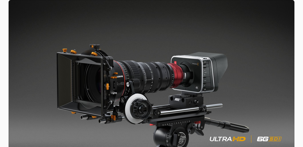 New Blackmagic Production Camera 4K